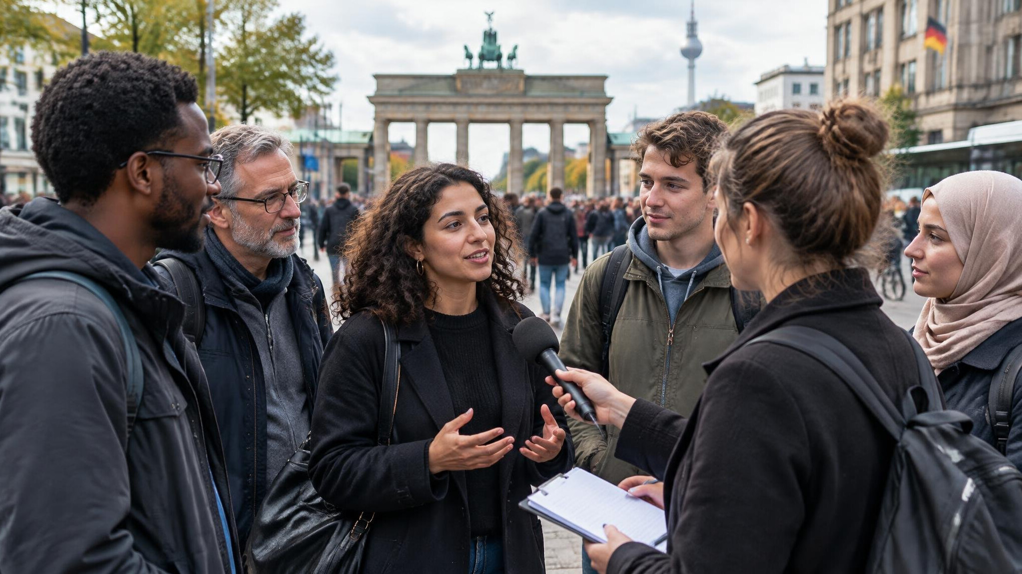 german society people talking